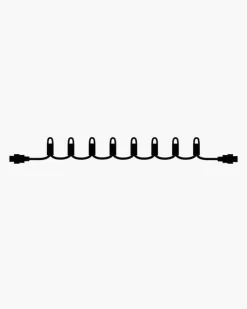Sirius Tech-Line Supplement Sæt L 900 cm - 90 LED lys - Sort