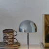 Sirius Tim Genopladelig Bordlampe Ø 11,5 x H 22 cm - Metal - Krom