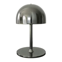 Sirius Tim Genopladelig Bordlampe Ø 11,5 x H 22 cm - Metal - Nikkel