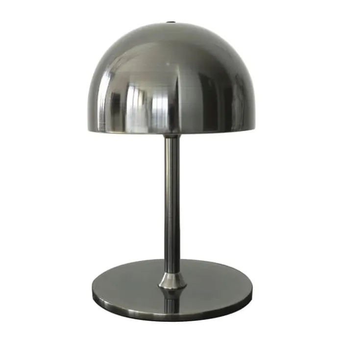 Sirius Tim Genopladelig Bordlampe Ø 11,5 x H 22 cm - Metal - Nikkel