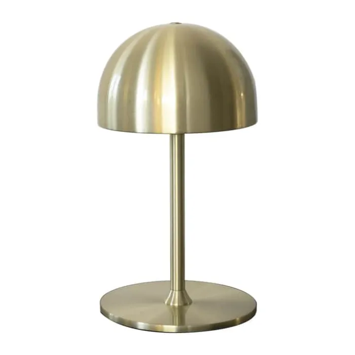 Sirius Tim Genopladelig Bordlampe Ø 11,5 x H 22 cm - Metal - Messing