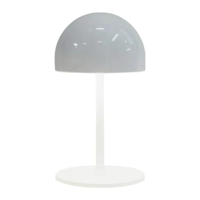 Sirius Tim Genopladelig Bordlampe Ø 11,5 x H 22 cm - Metal - Hvid