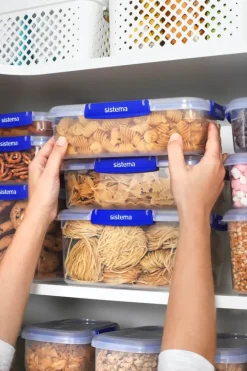 Sistema Klip It Plus Opbevaringsboks 2,2 liter - Plastik - Klar
