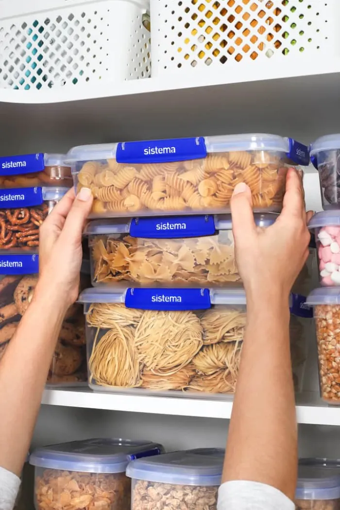 Sistema Klip It Plus Opbevaringsboks 2,2 liter - Plastik - Klar