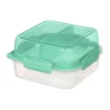 Sistema To Go Madkasse 1,24 liter - Plastik/TPE - Mint