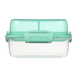 Sistema To Go Madkasse 1,24 liter - Plastik/TPE - Mint