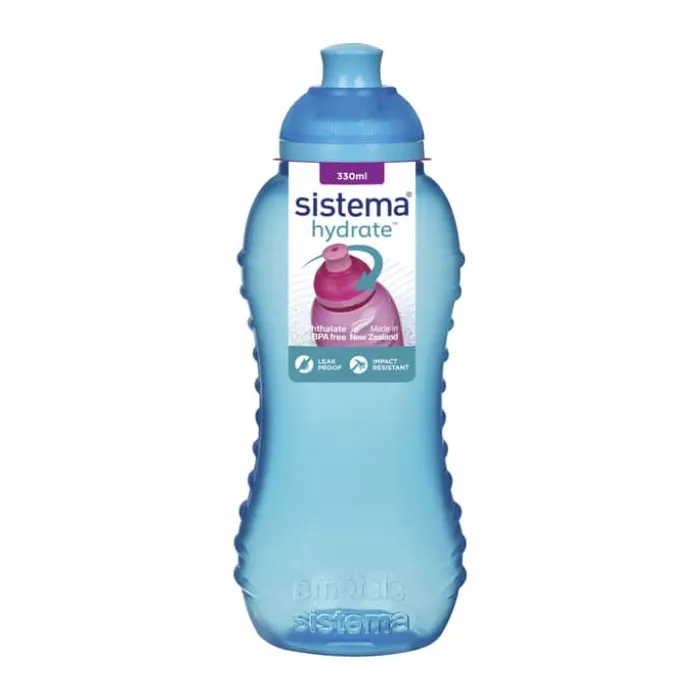 Sistema Twist 'n' Sip Drikkeflaske 330 ml - Plastik - Blå