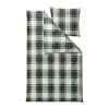 SKAGEN living Flonel Sengesæt B 140 x L 200 cm - Bomuldsflonél - Grøn