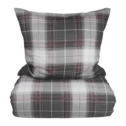 SKAGEN living Flonel Sengetøj B 140 x L 200 cm - Bomuldsflonel - Grå