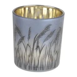 SKAGEN living Fyfadsstage H 8 cm - Glas - Blå/brun