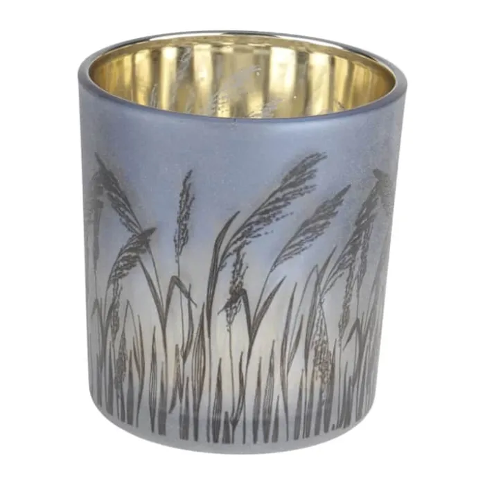 SKAGEN living Fyfadsstage H 8 cm - Glas - Blå/brun