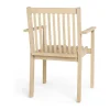 SKAGEN living Gilleleje Havestol - 2 stk. H 85 x B 56 x L 60 cm - Akacietræ - Natur
