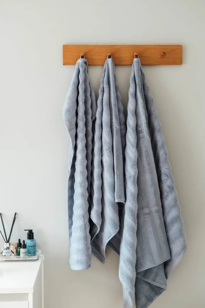 SKAGEN living Håndklæde B 50 x L 100 cm - Bambus/bomuld - Blå
