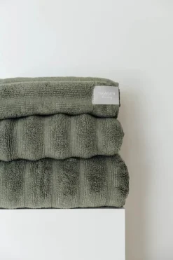 SKAGEN living Håndklæde B 100 x L 150 cm - Bambus/bomuld - Grøn