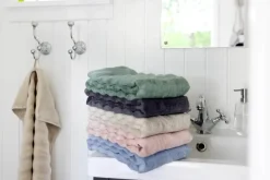 SKAGEN living Håndklæde B 50 x L 100 cm - Bambus/bomuld - Grå
