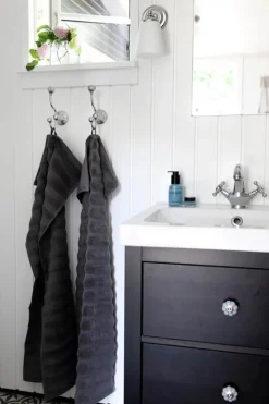 SKAGEN living Håndklæde B 50 x L 100 cm - Bambus/bomuld - Grå