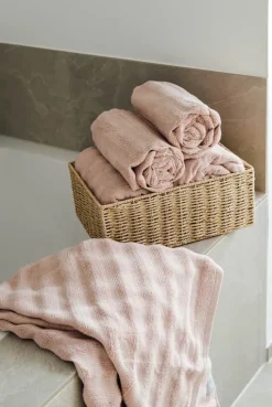 SKAGEN living Håndklæde B 100 x L 150 cm - Bambus/bomuld - Rosa