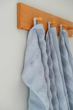 SKAGEN living Håndklæde B 100 x L 150 cm - Bambus/bomuld - Blå