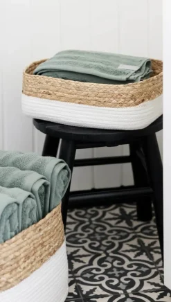 SKAGEN living Håndklæde B 70 x L 140 cm - Bambus/bomuld - Grøn