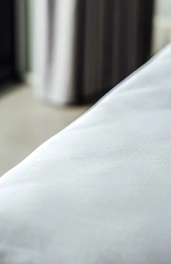 SKAGEN living Kuvertlagen B 90 x 200 cm - Bambus/bomuld/percale - Hvid