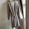 SKAGEN living Morgenkåbe L/XL - Musselin - Grå