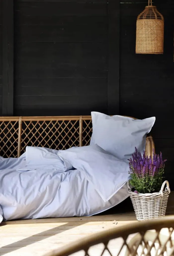 SKAGEN living Sengetøj B 140 x L 220 cm - Bomuld - Blå
