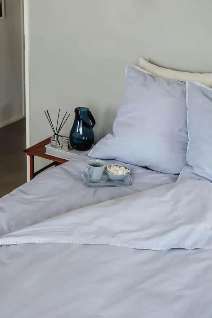 SKAGEN living Sengetøj B 140 x L 220 cm - Bomuld - Blå