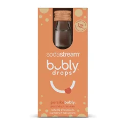 SodaStream Bubly™ Sirup - Fersken 40 ml - Giver ca. 12 liter færdig drik
