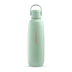 SodaStream Fizz&Go Drikkeflaske 0,9 liter - Rustfrit stål -Mint