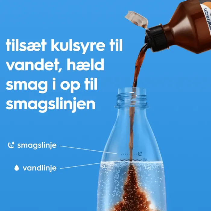 SodaStream Sirup - Pepsi Max Mango 440 ml - Giver ca. 9 liter færdig drik.