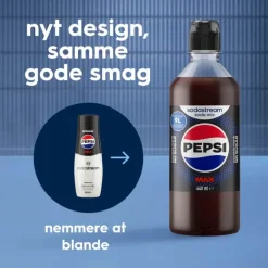 SodaStream Sirup - Pepsi Max 440 ml - Giver ca. 9 liter færdig drik.