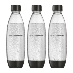 SodaStream Trio Fuse DWS Flasker - 3 dele 870 ml - Plastik - Sort
