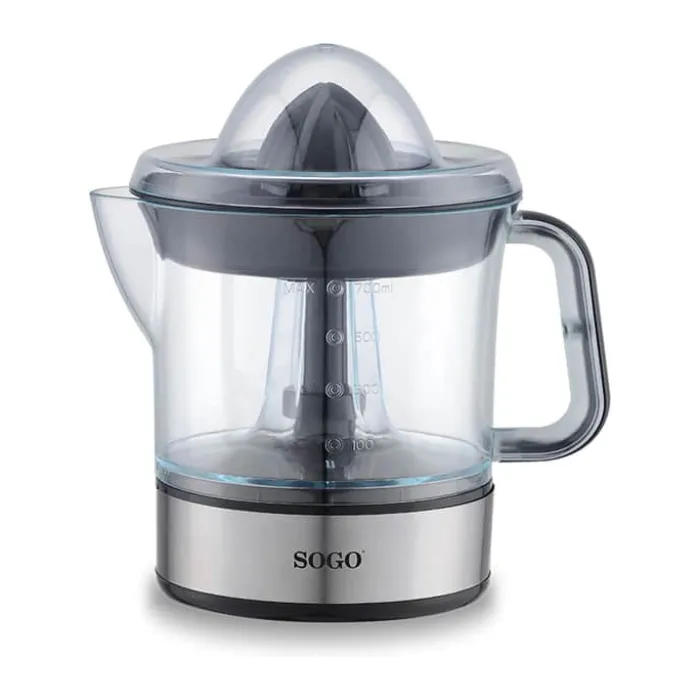 Sogo Citrus Juicer 0,7 liter - Auto start/stop - Støjsvag