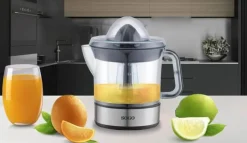Sogo Citrus Juicer 0,7 liter - Auto start/stop - Støjsvag