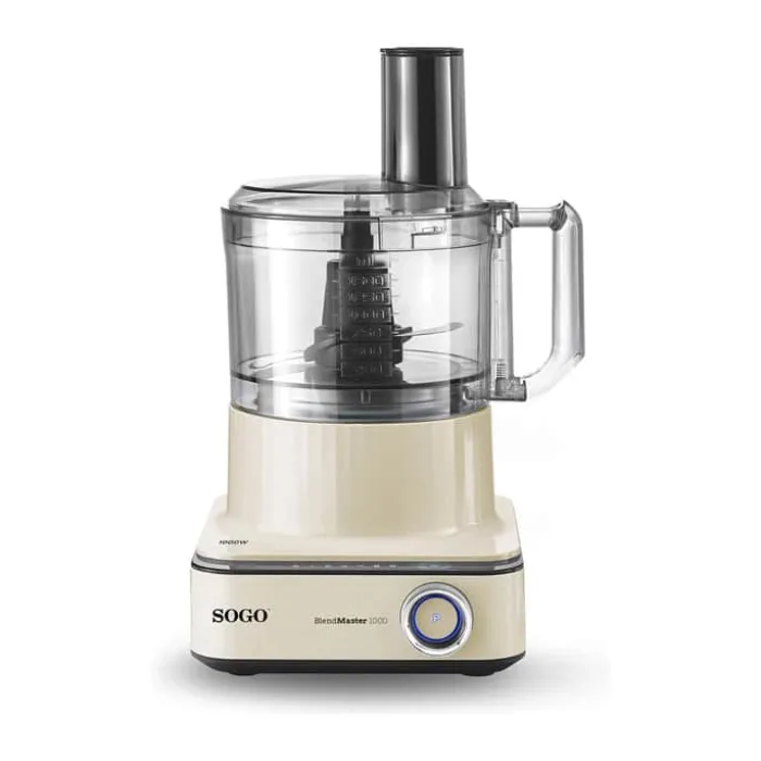 Sogo Foodprocessor 2,3 liter - 1000 watt - 6 hastigheder