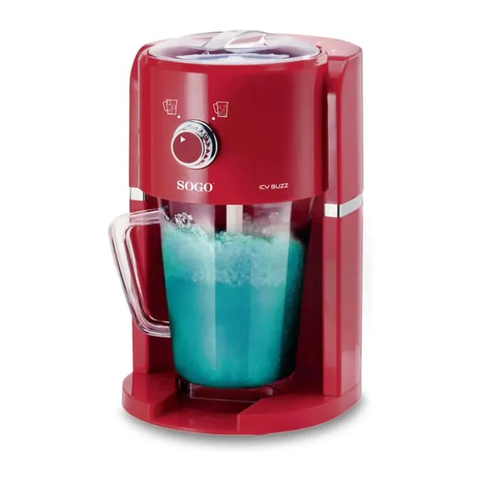 Sogo Slush-ice Maskine 1,1 liter - Plastik - Rød