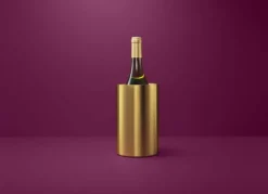 Sommelier by CASA Living Vinkøler H 19 cm - Rustfrit stål - Guldfarvet