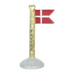 Speedtsberg Flag - Farfar H 14 cm - Keramik - Multifarvet