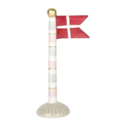 Speedtsberg Flag - Stribet H 19 cm - Keramik - Multifarvet
