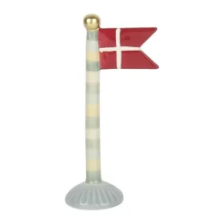 Speedtsberg Flag - Stribet H 19 cm - Keramik - Multifarvet