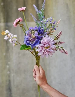 Speedtsberg Kunstig Blomst - Tusindfryd H 35 cm - Kunststof - Rosa