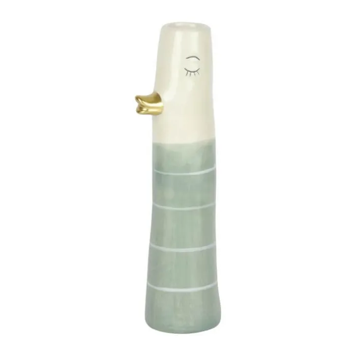 Speedtsberg Vase - And H 18 cm - Keramik - Grøn