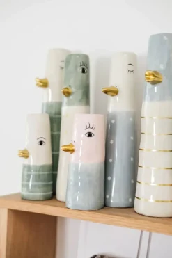Speedtsberg Vase - And H 10 cm - Keramik - Rosa