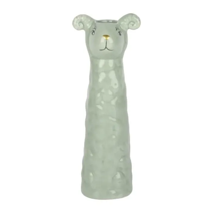 Speedtsberg Vase - Får H 18 cm - Keramik - Grøn