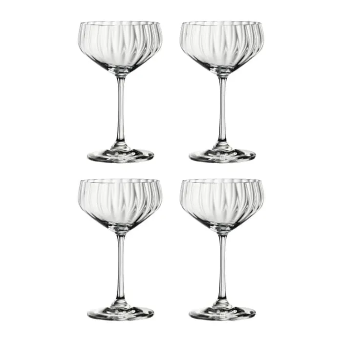 Spiegelau Lifestyle Coupette Glas - 4 stk. 31 cl - Krystalglas - Klar