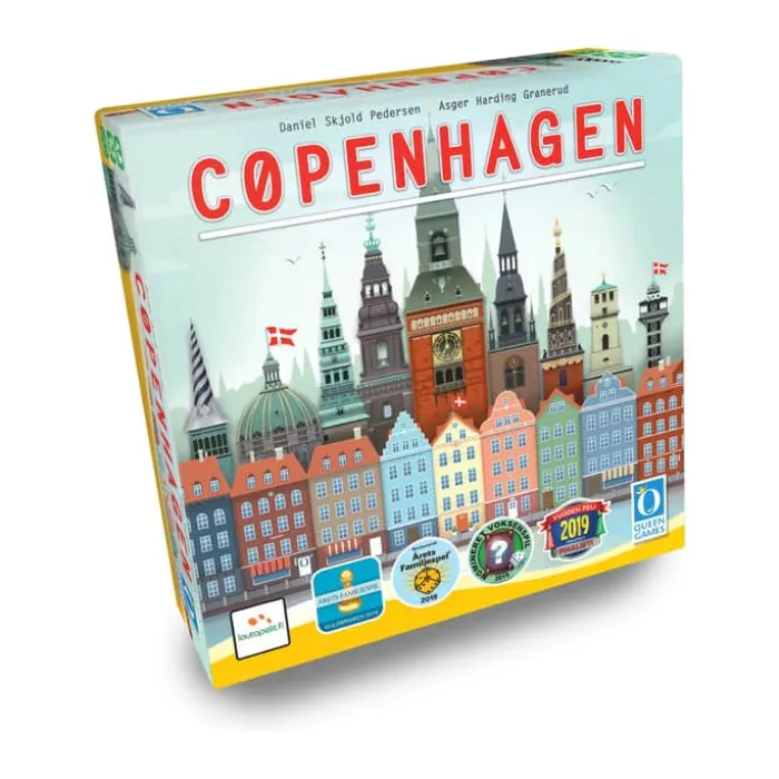 Spilbræt Brætspil - Copenhagen 2-4 spillere