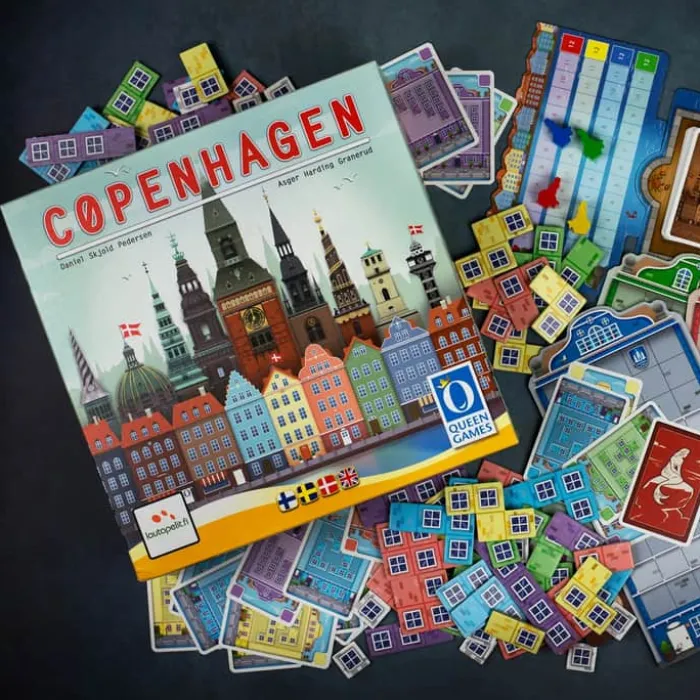 Spilbræt Brætspil - Copenhagen 2-4 spillere