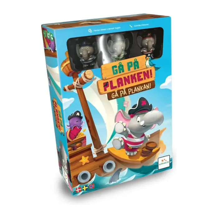 Spilbræt Brætspil - Gå på Planken 2-4 spillere