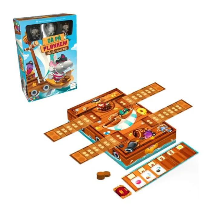 Spilbræt Brætspil - Gå på Planken 2-4 spillere
