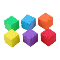 Spilbræt Brætspil - Happy Cube Original 24 Skumterningspuslespil - 6 Sværhedsgrader - Anbefaldet alder fra 6 år